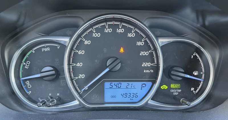 Toyota Yaris cena 58500 przebieg: 49336, rok produkcji 2019 z Suwałki małe 277